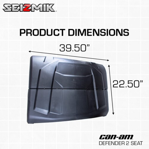 Seizmik Roof Kit for Polaris Can-Am Defender