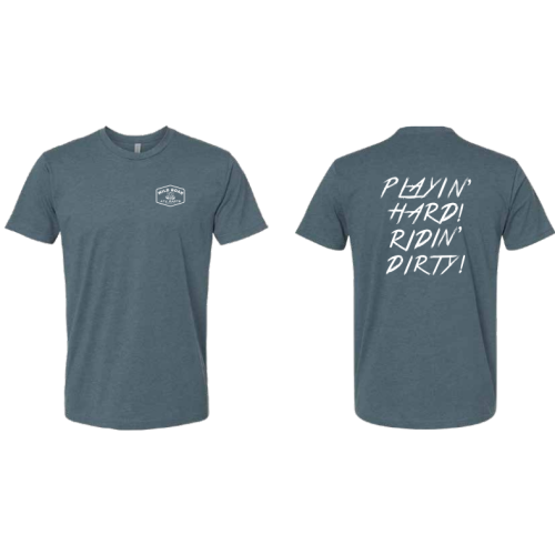 Wild Boar Heather Slate Blue T-Shirt Wild Boar Heather Slate Blue T-Shirt