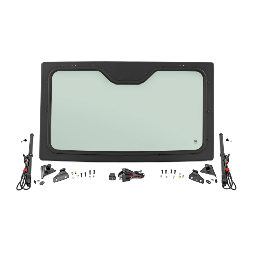 Rough Country Electric Tilt Windshield Glass Can-Am Defender HD8 HD9 HD10 Rough Country Electric Tilt Windshield Glass Can-Am Defender HD8 HD9 HD10