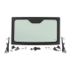 Rough Country Electric Tilt Windshield Glass Can-Am Defender HD8 HD9 HD10 Rough Country Electric Tilt Windshield Glass Can-Am Defender HD8 HD9 HD10