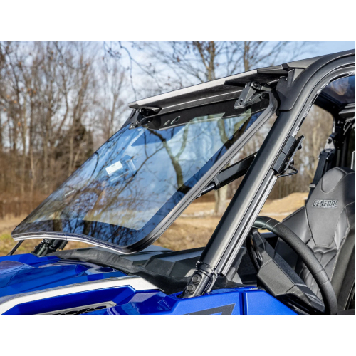 Polaris General 1000 MaxDrive Power Flip Glass Windshield