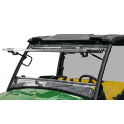 John Deere Gator XUV 835 Scratch-Resistant Flip Windshield