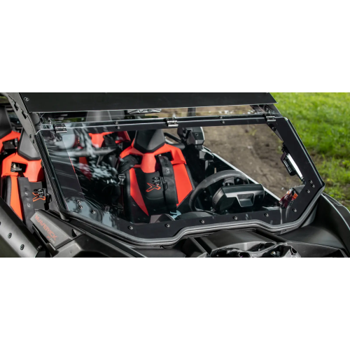 Can-Am Maverick X3 MaxDrive Power Flip Windshield Can-Am Maverick X3 MaxDrive Power Flip Windshield