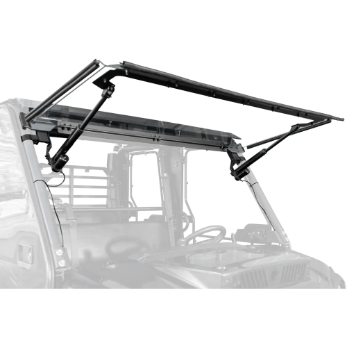 Kawasaki Mule Pro MaxDrive Power Flip Windshield Kawasaki Mule Pro MaxDrive Power Flip Windshield