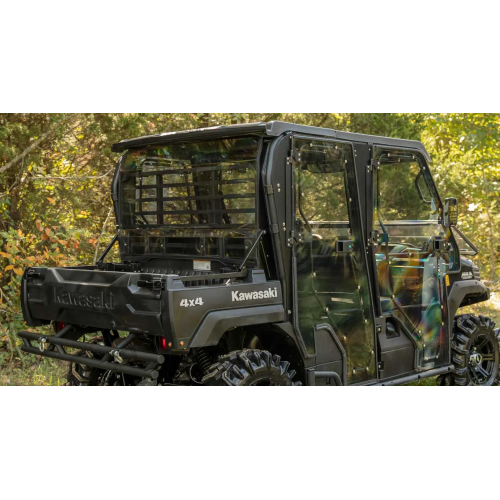 Kawasaki Mule Pro Scratch Resistant Rear Windshield Kawasaki Mule Pro Scratch Resistant Rear Windshield