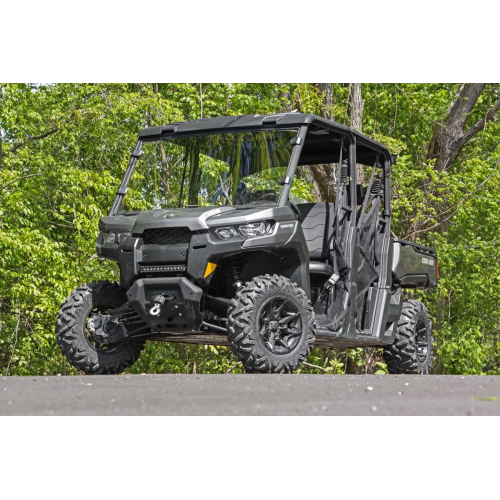 Rough Country Full Windshield Scratch Resistant Can-Am Defender HD8 HD9 HD10