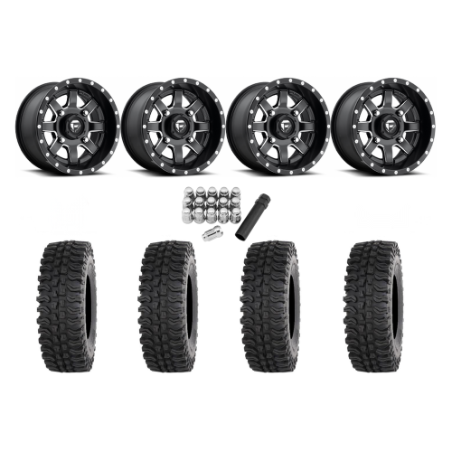 Frontline BDC 32x10-14 Tires on Fuel Maverick Wheels Frontline BDC 32x10-14 Tires on Fuel Maverick Wheels