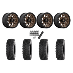 Frontline BDC 32x10-15 Tires on Fuel Runner Matte Bronze Wheels Frontline BDC 32x10-15 Tires on Fuel Runner Matte Bronze Wheels