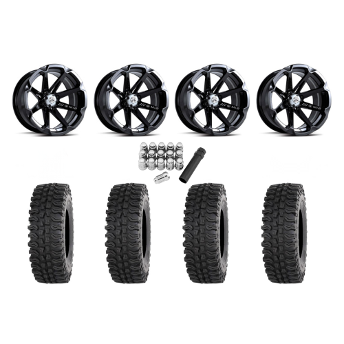 Frontline BDC 30x10-14 Tires on MSA M12 Diesel Wheels Frontline BDC 30x10-14 Tires on MSA M12 Diesel Wheels