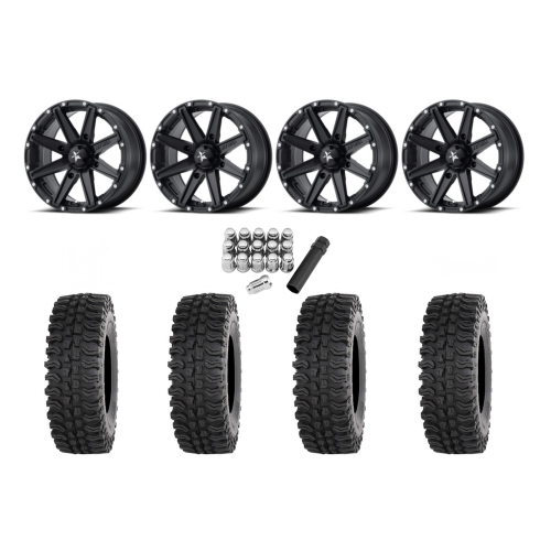 Frontline BDC 30x10-14 Tires on MSA M33 Clutch Wheels