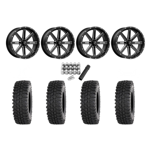 Frontline BDC 28x10-14 Tires on MSA M41 Boxer Wheels Frontline BDC 28x10-14 Tires on MSA M41 Boxer Wheels