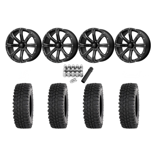 Frontline BDC 30x10-14 Tires on MSA M42 Bounty Wheels