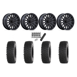 Frontline BDC 32x10-15 Tires on MSA M49 Creed Matte Black Wheels Frontline BDC 32x10-15 Tires on MSA M49 Creed Matte Black Wheels