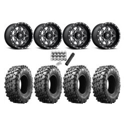 Maxxis Carnivore 32x10-15 Tires on Fuel Maverick Wheels