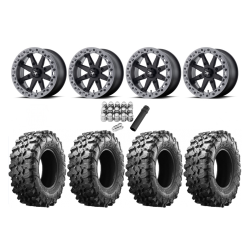 Maxxis Carnivore 28x10-14 Tires on MSA M31 Lok2 Beadlock Wheels