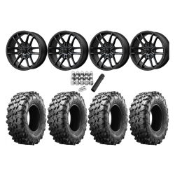 Maxxis Carnivore 28x10-14 Tires on MSA M43 Fang Wheels