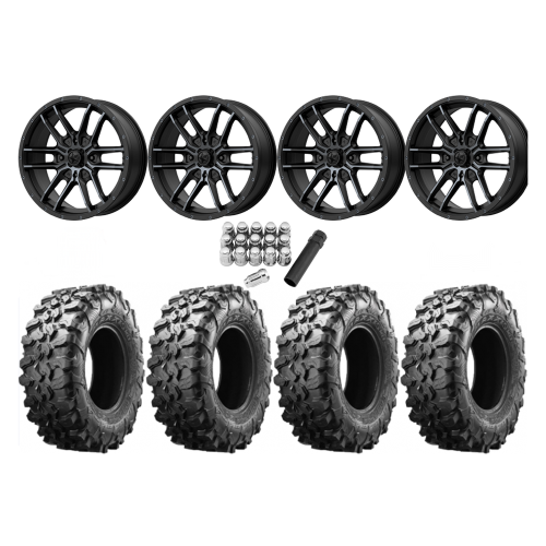 Maxxis Carnivore 28x10-14 Tires on MSA M43 Fang Wheels