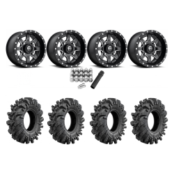 Intimidator 32x10-14 Tires on Fuel Maverick Wheels Intimidator 32x10-14 Tires on Fuel Maverick Wheels