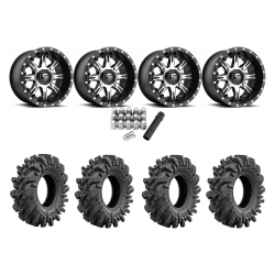 Intimidator 30x10-14 Tires on Fuel Nutz Wheels