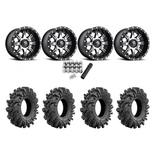 Intimidator 30x10-14 Tires on Fuel Nutz Wheels Intimidator 30x10-14 Tires on Fuel Nutz Wheels