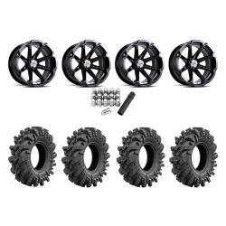 Intimidator 34x10.5-15 Tires on MSA M12 Diesel Wheels Intimidator 34x10.5-15 Tires on MSA M12 Diesel Wheels