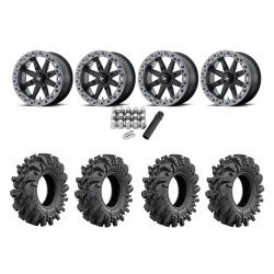 Intimidator 34x10.5-15 Tires on MSA M31 Lok2 Beadlock Wheels