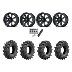 Intimidator 30x10-14 Tires on MSA M33 Clutch Wheels