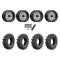 Intimidator 34x10.5-15 Tires on MSA M37 Brute Beadlock Wheels