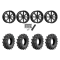 Intimidator 32x10-14 Tires on MSA M41 Boxer Wheels