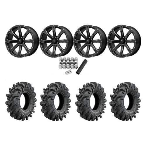 Intimidator 34x10.5-15 Tires on MSA M42 Bounty Wheels Intimidator 34x10.5-15 Tires on MSA M42 Bounty Wheels