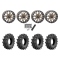 Intimidator 30x10-14 Tires on SB-4 Bronze Beadlock Wheels