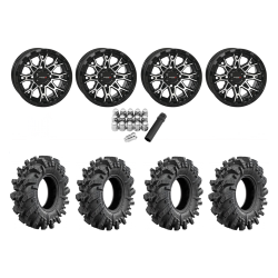 Intimidator 30x10-14 Tires on ST-6 Machined Wheels