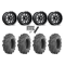 ITP Mega Mayhem 27x9-14 Tires on Fuel Maverick Wheels