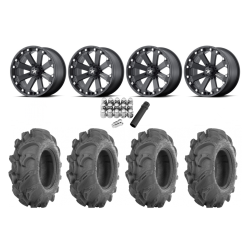ITP Mega Mayhem 27x9-14 Tires on MSA M20 Kore Wheels