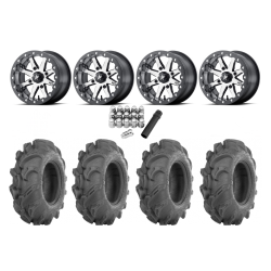 ITP Mega Mayhem 27x9-14 Tires on MSA M21 Lok Beadlock Wheels