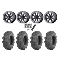 ITP Mega Mayhem 27x9-14 Tires on MSA M31 Lok2 Beadlock Wheels