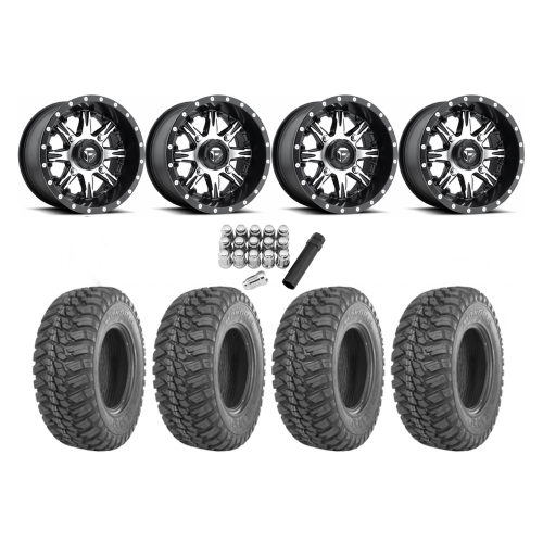 GBC Kanati Mongrel 28x10-14 Tires on Fuel Nutz Wheels