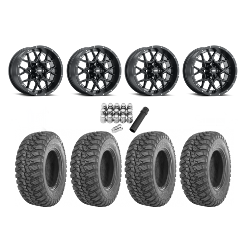 GBC Kanati Mongrel 26x10-12 Tires on ITP Hurricane Wheels GBC Kanati Mongrel 26x10-12 Tires on ITP Hurricane Wheels