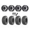 GBC Kanati Mongrel 28x10-14 Tires on MSA M33 Clutch Wheels