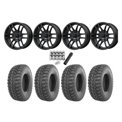 GBC Kanati Mongrel 28x10-14 Tires on MSA M43 Fang Wheels GBC Kanati Mongrel 28x10-14 Tires on MSA M43 Fang Wheels