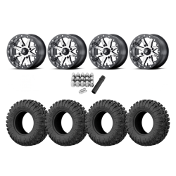 EFX Motoclaw 27x10-14 Tires on MSA M21 Lok Beadlock Wheels EFX Motoclaw 27x10-14 Tires on MSA M21 Lok Beadlock Wheels