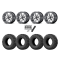 EFX Motoclaw 28x10-14 Tires on MSA M21 Lok Beadlock Wheels