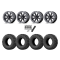 EFX Motoclaw 27x10-14 Tires on MSA M31 Lok2 Beadlock Wheels