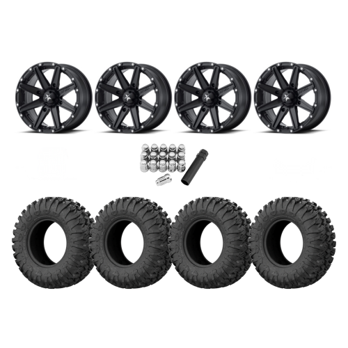EFX Motoclaw 28x10-14 Tires on MSA M33 Clutch Wheels EFX Motoclaw 28x10-14 Tires on MSA M33 Clutch Wheels