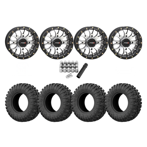 EFX Motoclaw 28x10-14 Tires on ST-3 Machined Wheels