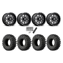 EFX MotoRavage XL 28x10-14 Tires on Fuel D538 Maverick Wheels EFX MotoRavage XL 28x10-14 Tires on Fuel D538 Maverick Wheels