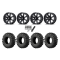 EFX MotoRavage XL 30x10-14 Tires on MSA M33 Clutch Wheels