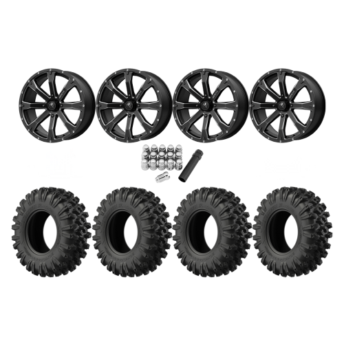EFX MotoRavage XL 30x10-14 Tires on MSA M42 Bounty Wheels