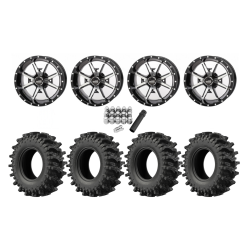 EFX MotoSlayer 28x9.5-14 Tires on Frontline 556 Machined Wheels