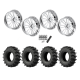 EFX MotoSlayer 35x9.5-24 Tires on JTX Forged Enclave Polished Wheels